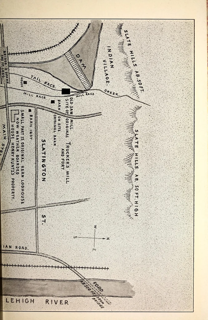 An illustration from Report of the Commission to locate the site of the frontier forts of Pennsylvania .., 1916, leaf 257