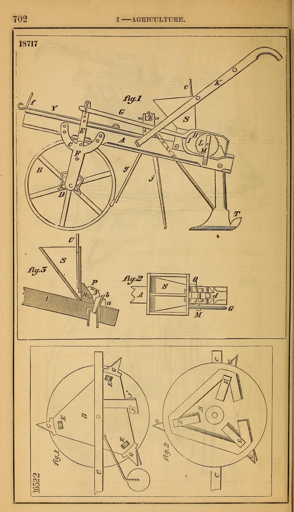 An illustration from Report of the Commissioner of Patents for the year .., 1849, leaf 716