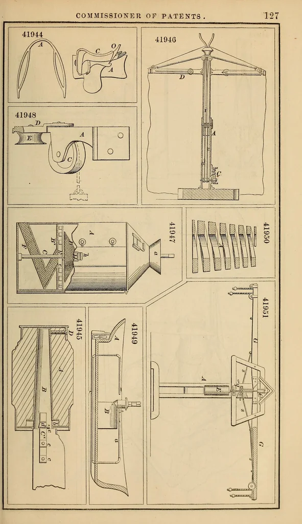 An illustration from Report of the Commissioner of Patents for the year .., 1849, leaf 137