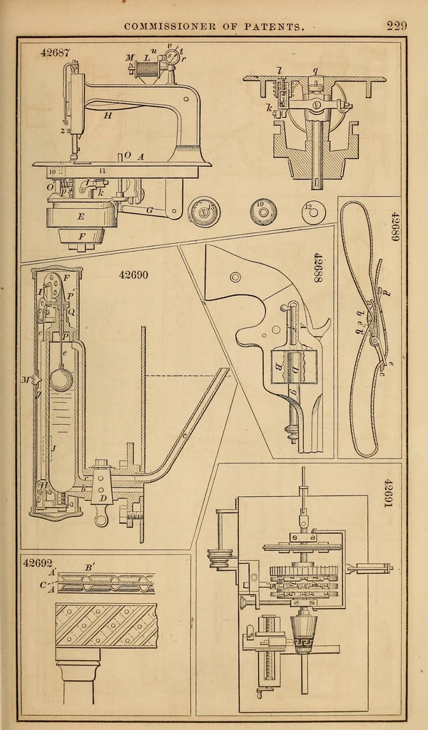 An illustration from Report of the Commissioner of Patents for the year .., 1849, leaf 239