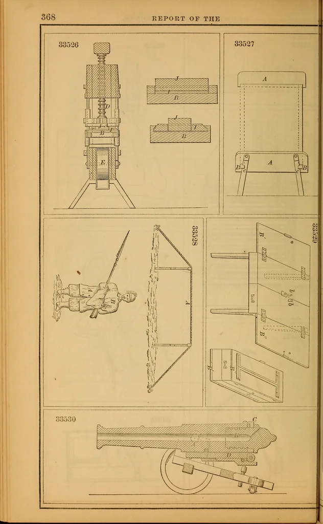 An illustration from Report of the Commissioner of Patents for the year .., 1849, leaf 378