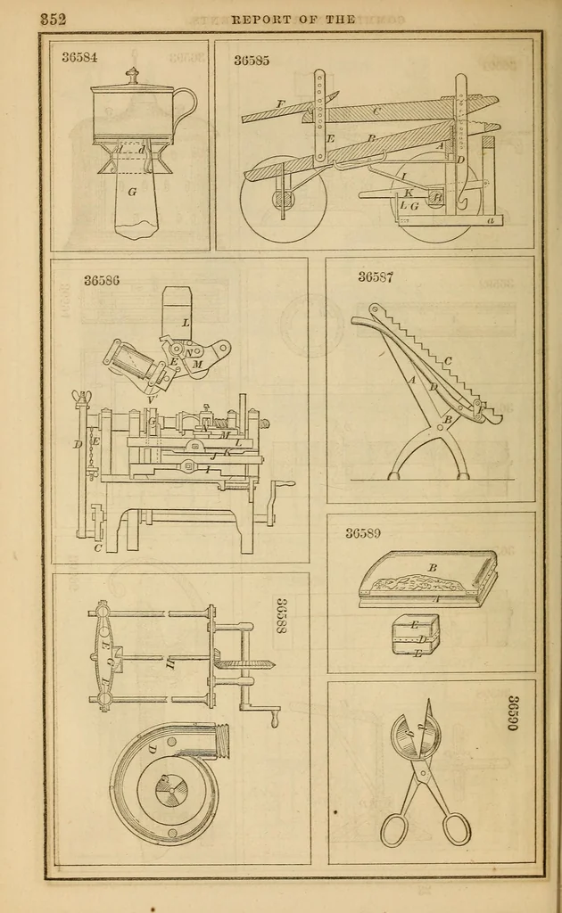 An illustration from Report of the Commissioner of Patents for the year .., 1849, leaf 360
