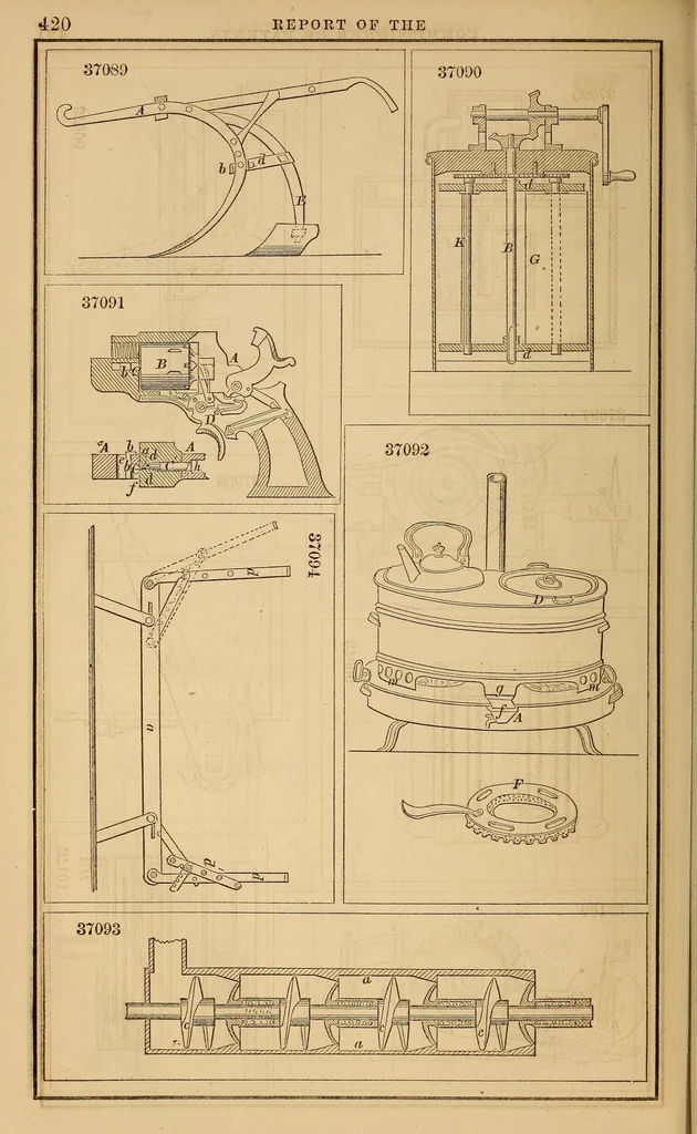 An illustration from Report of the Commissioner of Patents for the year .., 1849, leaf 428