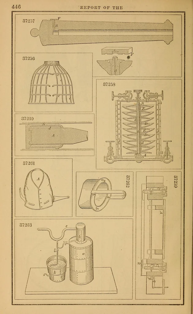 An illustration from Report of the Commissioner of Patents for the year .., 1849, leaf 454