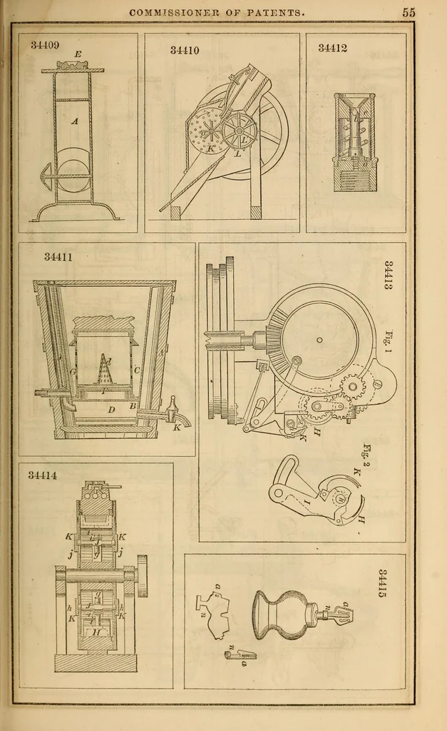 An illustration from Report of the Commissioner of Patents for the year .., 1849, leaf 63