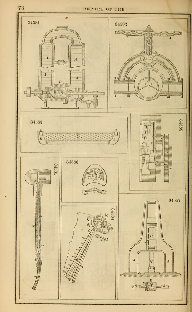 An illustration from Report of the Commissioner of Patents for the year .., 1849, leaf 86