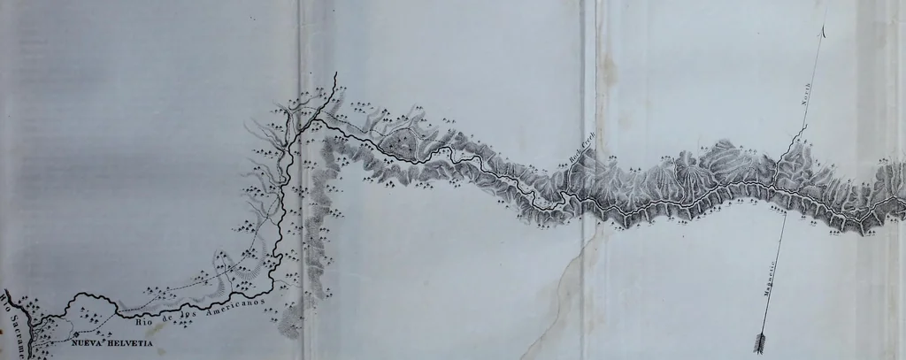 An illustration from Report of the exploring expedition to the Rocky Mountains in the year 1842 : and to Oregon and north California in the years 1843-44, 1845, leaf 284