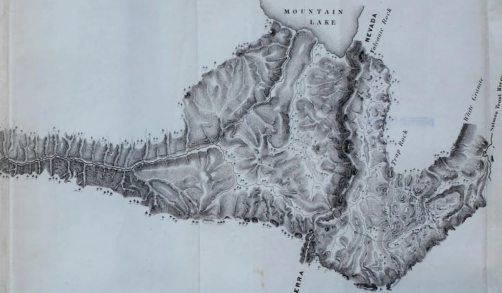 An illustration from Report of the exploring expedition to the Rocky Mountains in the year 1842 : and to Oregon and north California in the years 1843-44, 1845, leaf 284