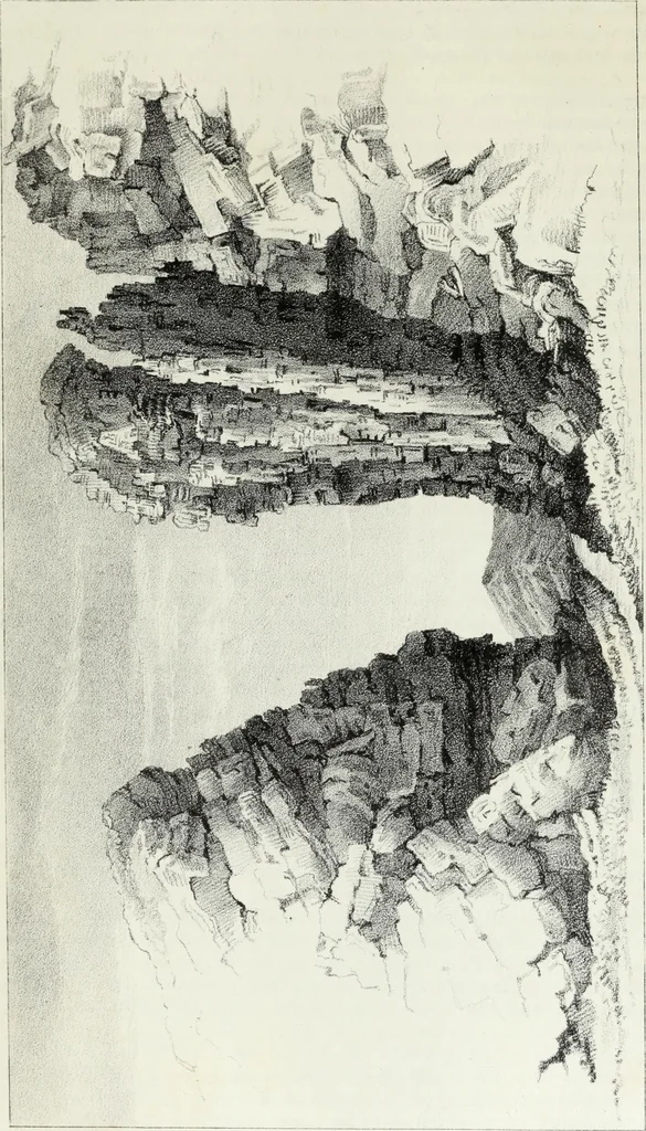 An illustration from Report of the exploring expedition to the Rocky Mountains in the year 1842 : and to Oregon and north California in the years 1843-44, 1845, leaf 69