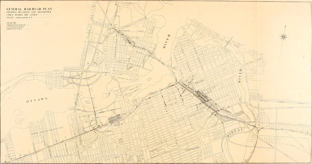 An illustration from Report of the Federal plan commission on a general plan for the cities of Ottawa and Hull ... 1915, 1916, leaf 142