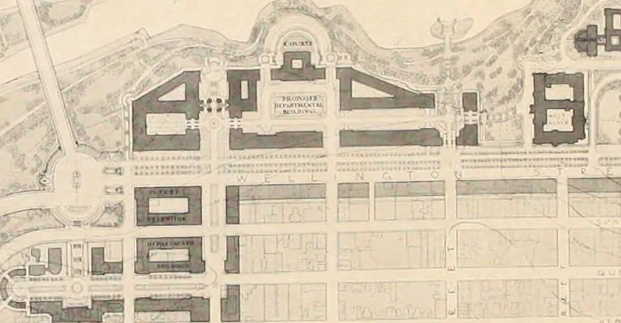 An illustration from Report of the Federal plan commission on a general plan for the cities of Ottawa and Hull ... 1915, 1916, leaf 154