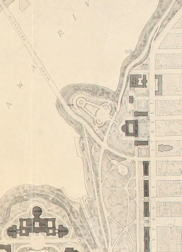 An illustration from Report of the Federal plan commission on a general plan for the cities of Ottawa and Hull ... 1915, 1916, leaf 154