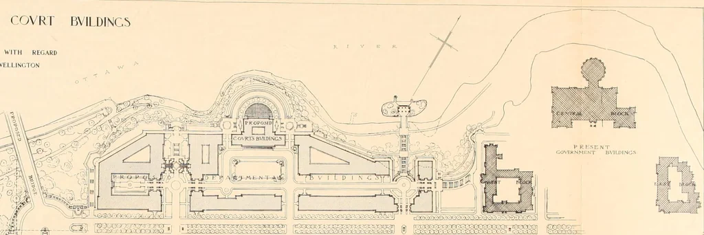 An illustration from Report of the Federal plan commission on a general plan for the cities of Ottawa and Hull ... 1915, 1916, leaf 158