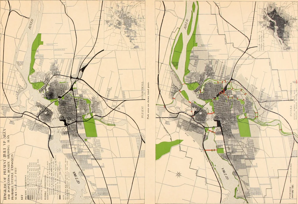 An illustration from Report of the Federal plan commission on a general plan for the cities of Ottawa and Hull ... 1915, 1916, leaf 178