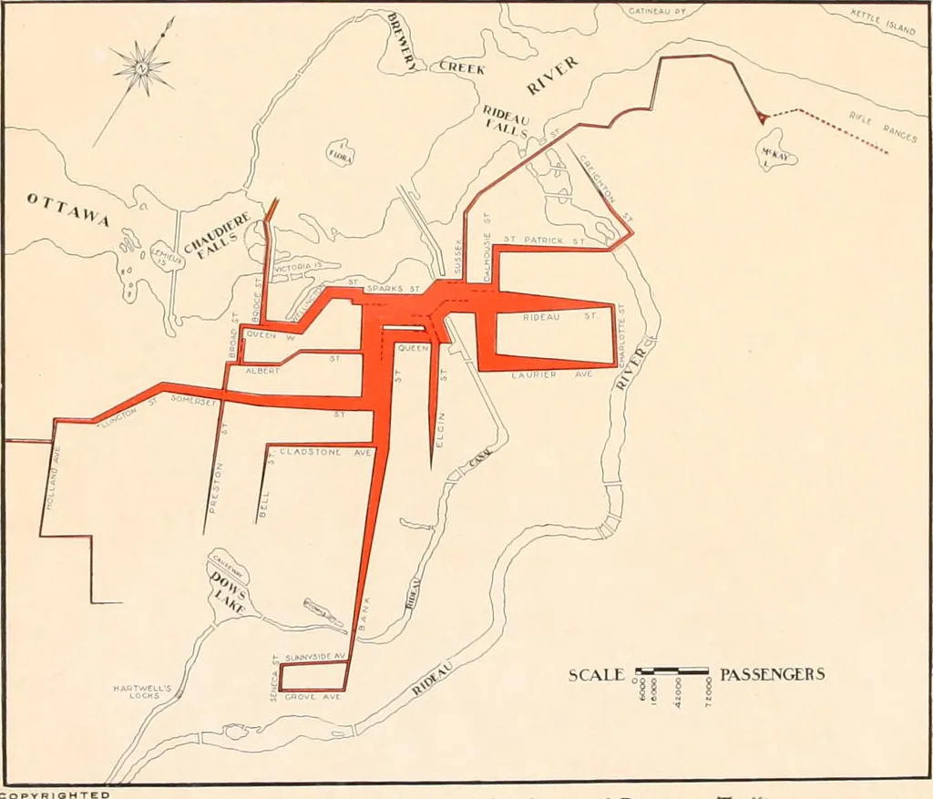 An illustration from Report of the Federal plan commission on a general plan for the cities of Ottawa and Hull ... 1915, 1916, leaf 218