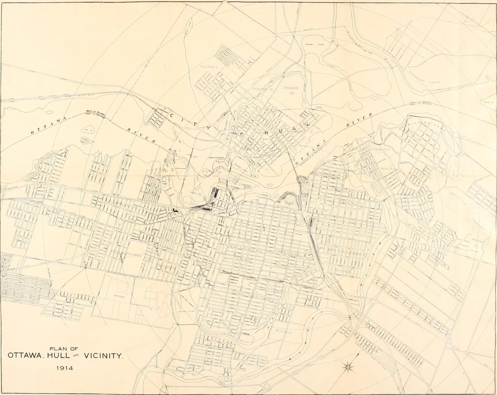 An illustration from Report of the Federal plan commission on a general plan for the cities of Ottawa and Hull ... 1915, 1916, leaf 231