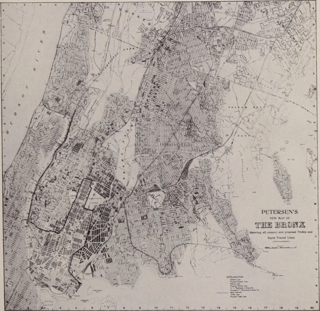 An illustration from Report of the Heights of Buildings Commission to the Committee on the Height, Size and Arrangement of Buildings of the Board of Estimate and Apportionment of the city of New York, 1913, leaf 130