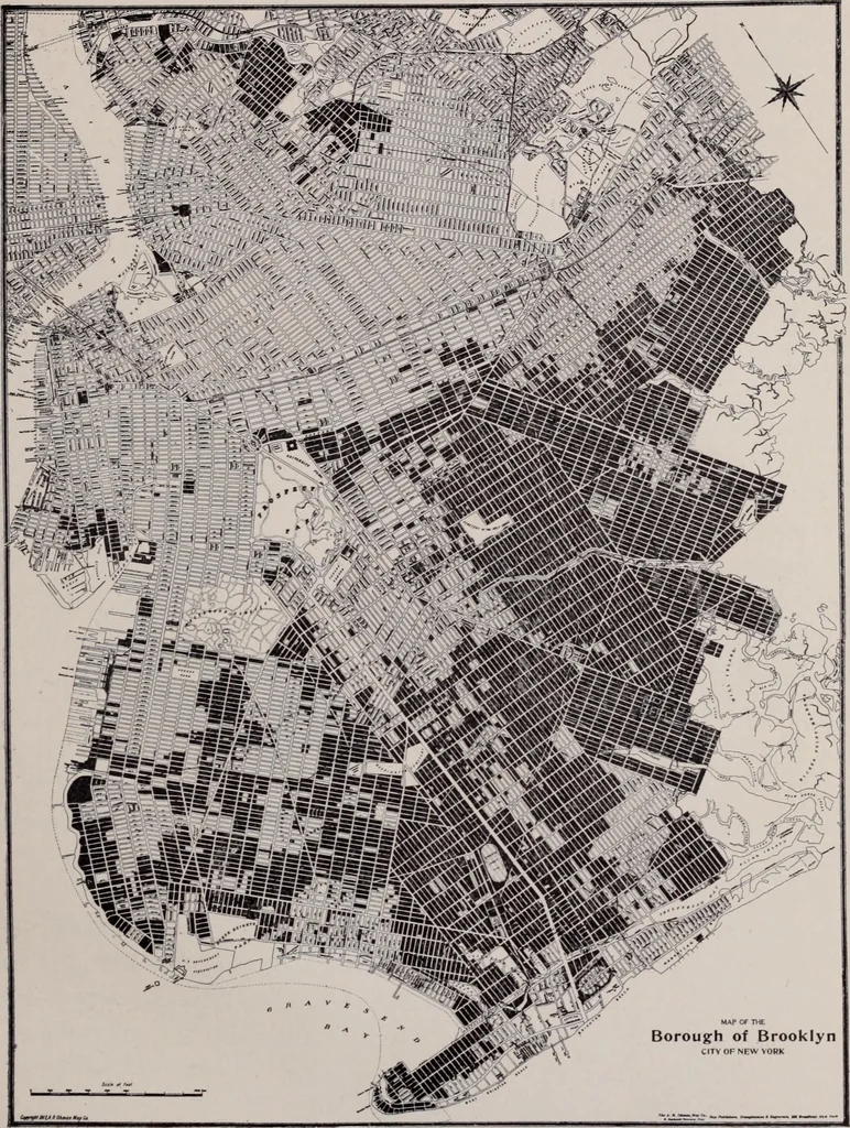 An illustration from Report of the Heights of Buildings Commission to the Committee on the Height, Size and Arrangement of Buildings of the Board of Estimate and Apportionment of the city of New York, 1913, leaf 50