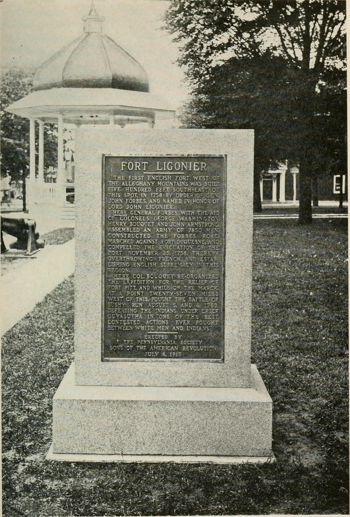 An illustration from Report of the Pennsylvania Historical Commission, 1918, leaf 144