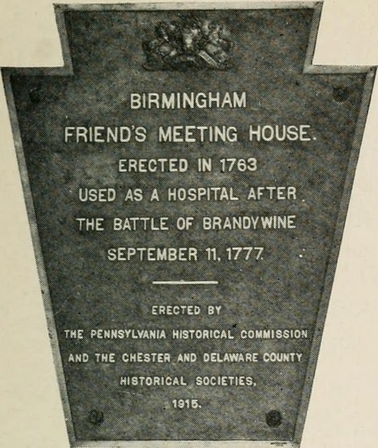 An illustration from Report of the Pennsylvania Historical Commission, 1918, leaf 70