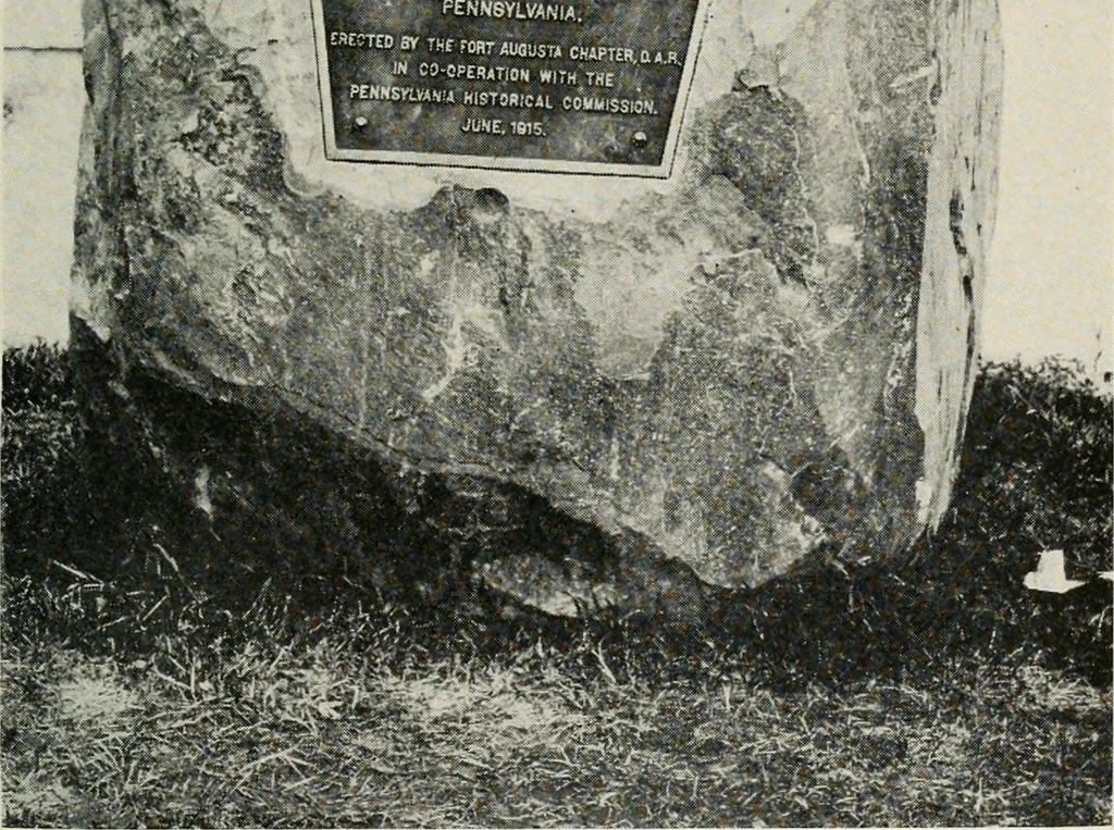 An illustration from Report of the Pennsylvania Historical Commission, 1918, leaf 82