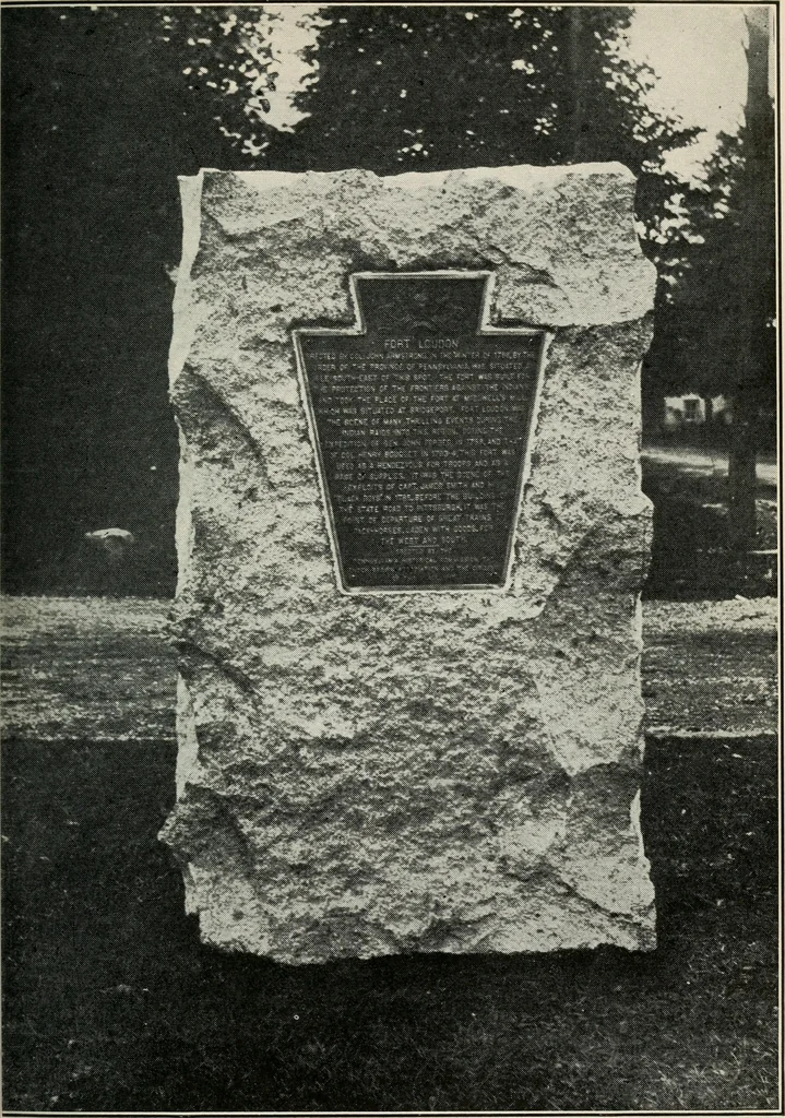 An illustration from Report of the Pennsylvania Historical Commission, 1918, leaf 92