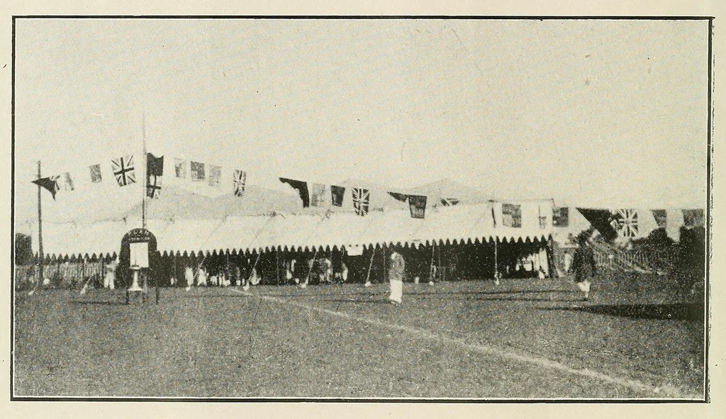 An illustration from Report on the All India Handweaving Exhibition, 1921, leaf 20