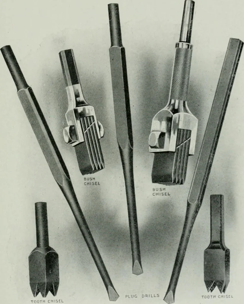 An illustration from Report on the building and ornamental stones of Canada, 1912, leaf 110
