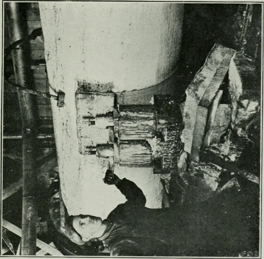 An illustration from Report on the building and ornamental stones of Canada, 1912, leaf 160