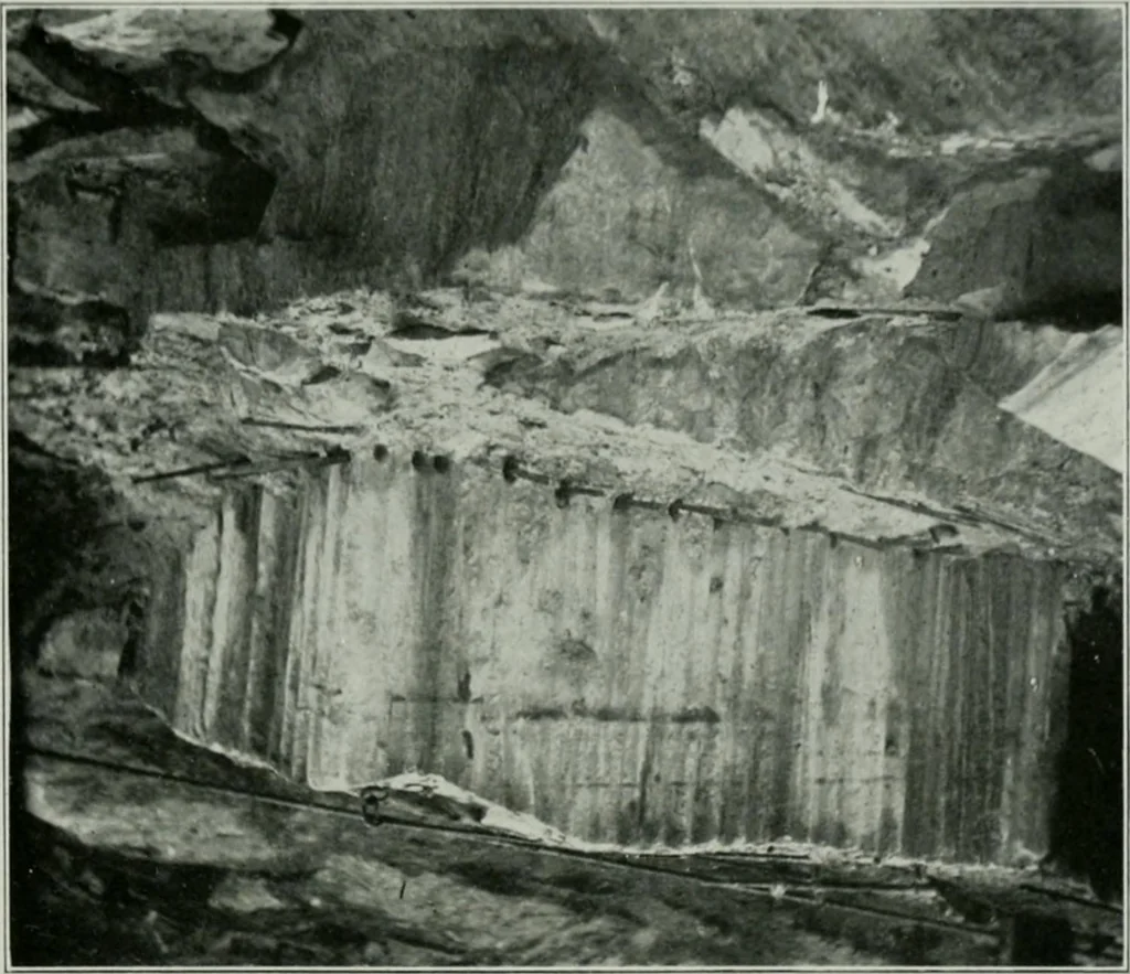 An illustration from Report on the building and ornamental stones of Canada, 1912, leaf 162