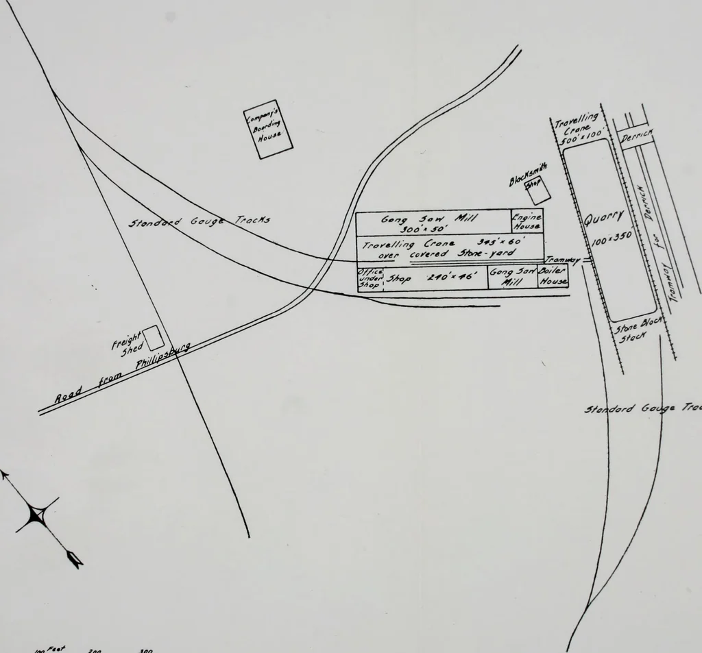 An illustration from Report on the building and ornamental stones of Canada, 1912, leaf 175