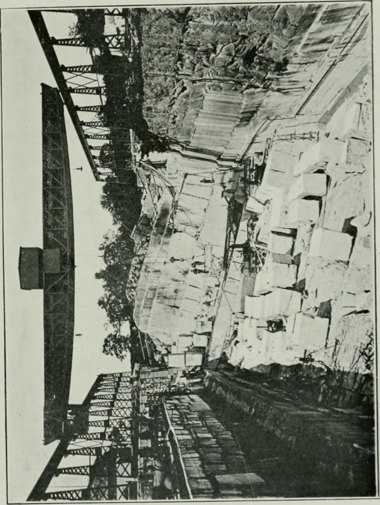 An illustration from Report on the building and ornamental stones of Canada, 1912, leaf 184
