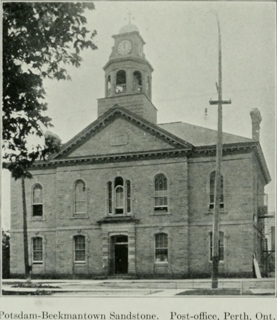 An illustration from Report on the building and ornamental stones of Canada, 1912, leaf 222