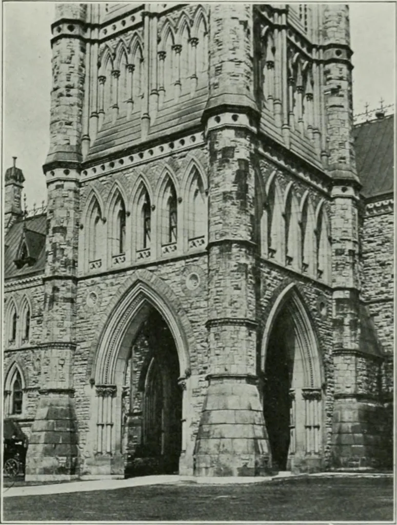 An illustration from Report on the building and ornamental stones of Canada, 1912, leaf 230