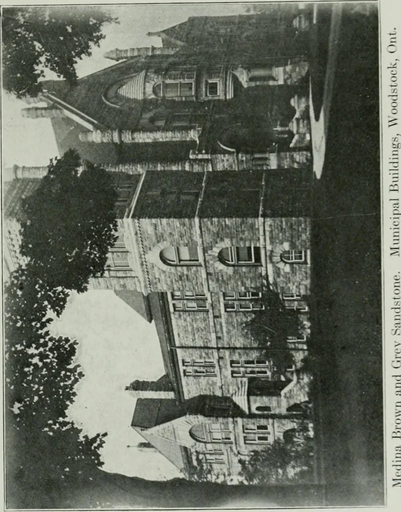 An illustration from Report on the building and ornamental stones of Canada, 1912, leaf 256