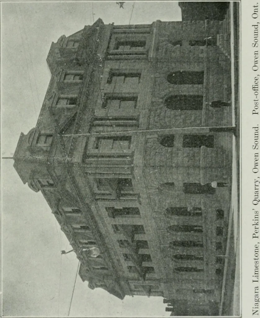 An illustration from Report on the building and ornamental stones of Canada, 1912, leaf 402