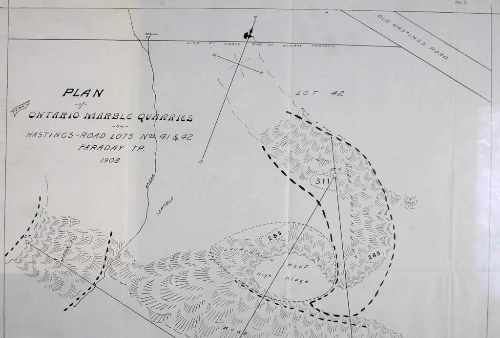 An illustration from Report on the building and ornamental stones of Canada, 1912, leaf 490