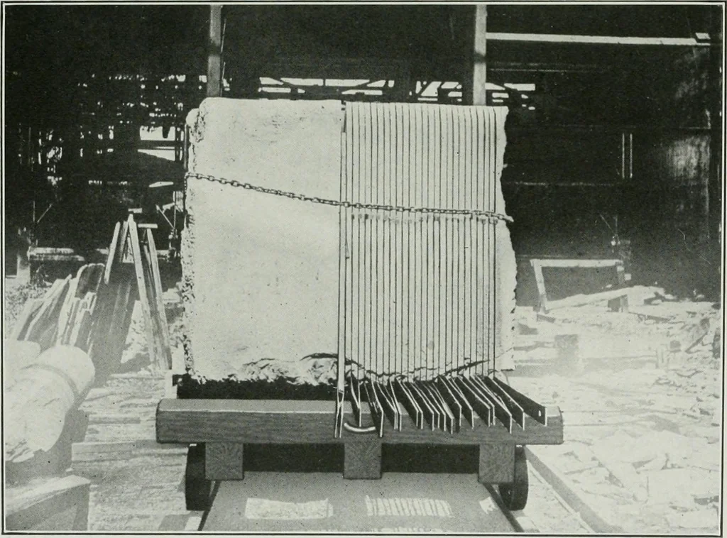 An illustration from ... Report on the building and ornamental stones of Canada, vol. I-V, 1912, leaf 142