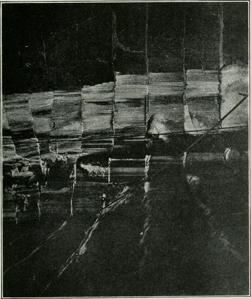 An illustration from ... Report on the building and ornamental stones of Canada, vol. I-V, 1912, leaf 170
