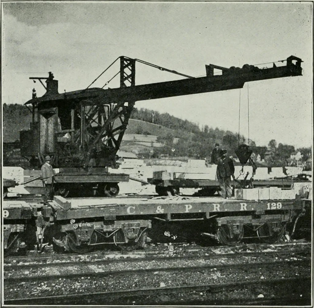 An illustration from ... Report on the building and ornamental stones of Canada, vol. I-V, 1912, leaf 174