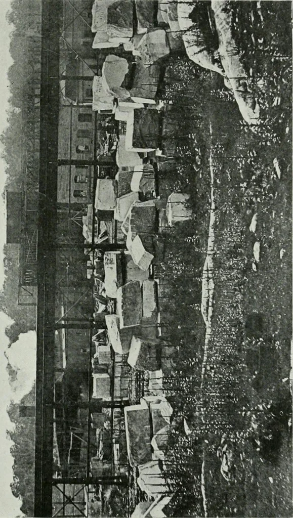 An illustration from ... Report on the building and ornamental stones of Canada, vol. I-V, 1912, leaf 186