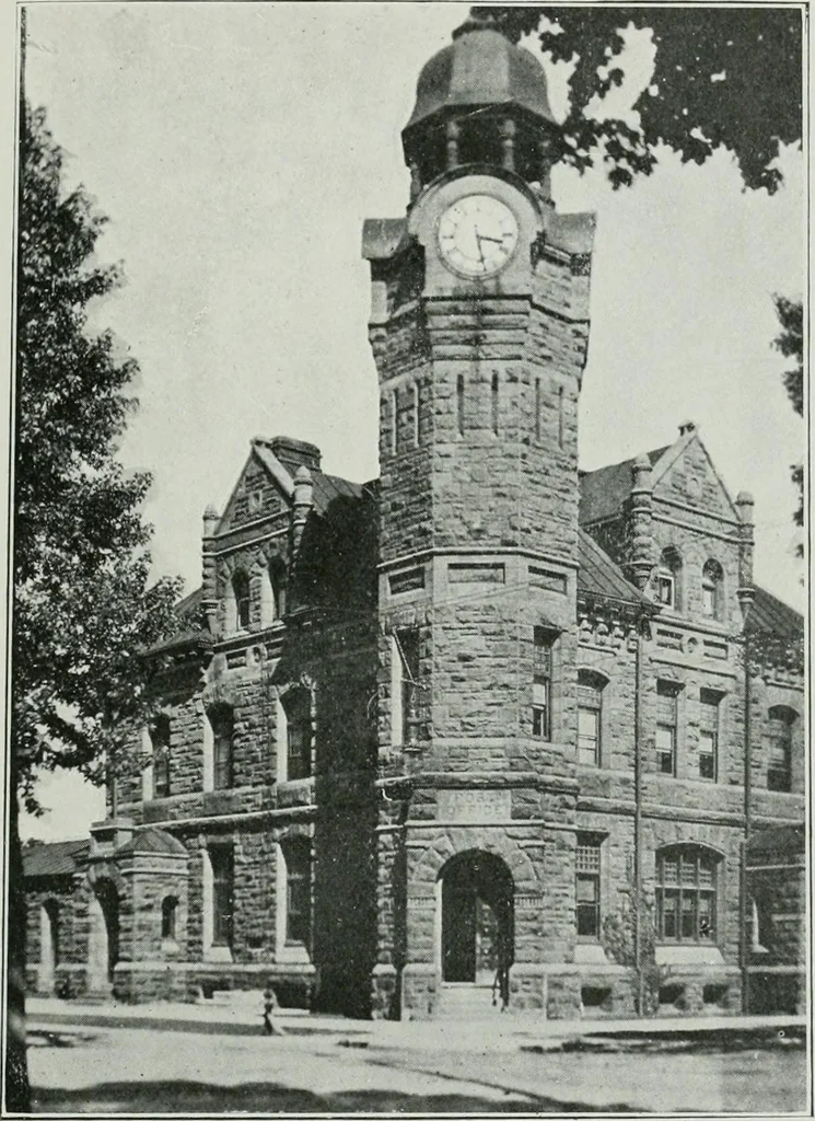 An illustration from ... Report on the building and ornamental stones of Canada, vol. I-V, 1912, leaf 216