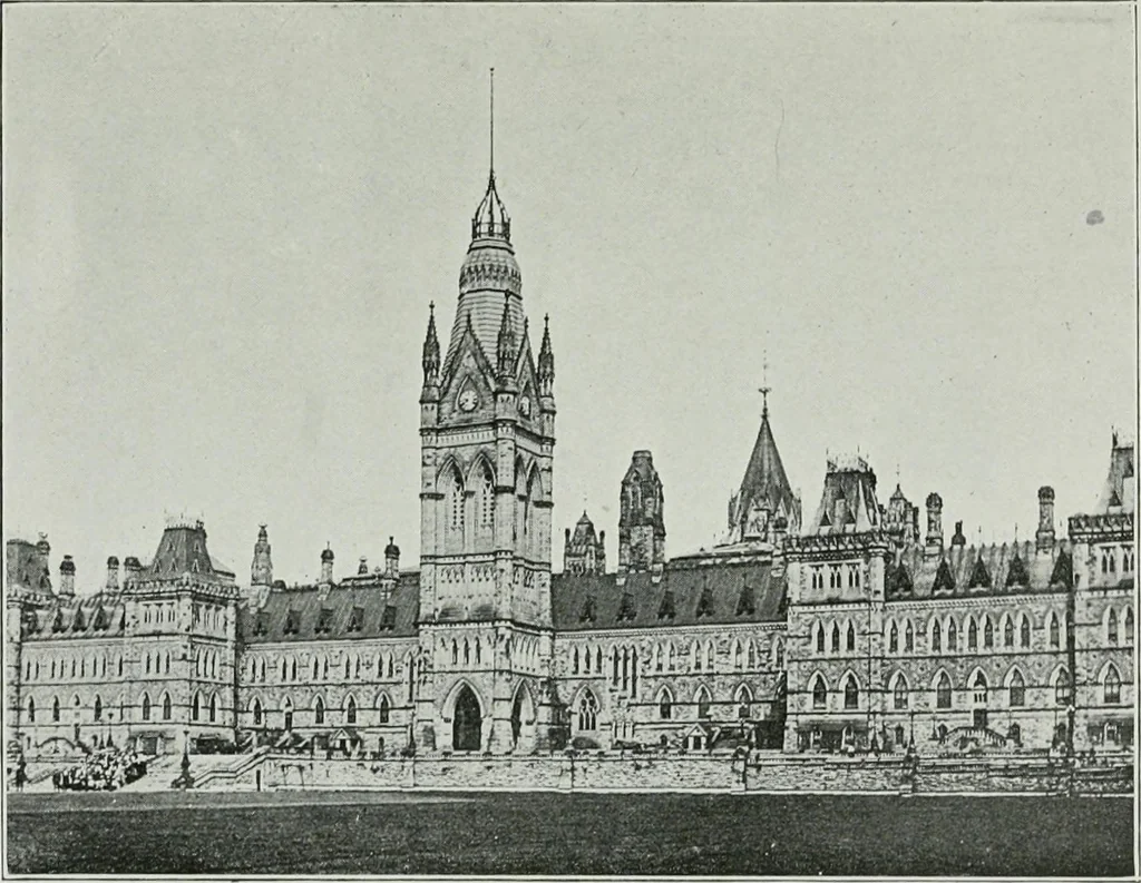 An illustration from ... Report on the building and ornamental stones of Canada, vol. I-V, 1912, leaf 234