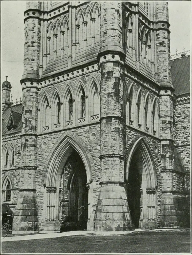 An illustration from ... Report on the building and ornamental stones of Canada, vol. I-V, 1912, leaf 236