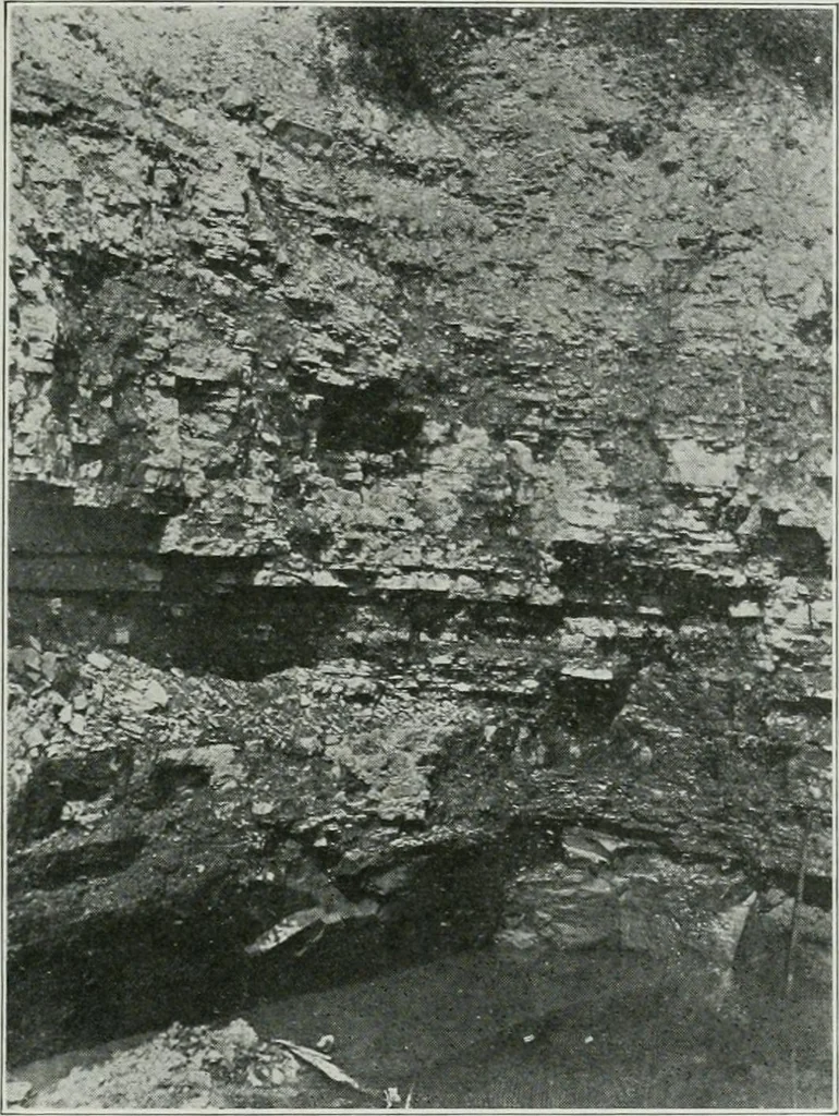 An illustration from ... Report on the building and ornamental stones of Canada, vol. I-V, 1912, leaf 270