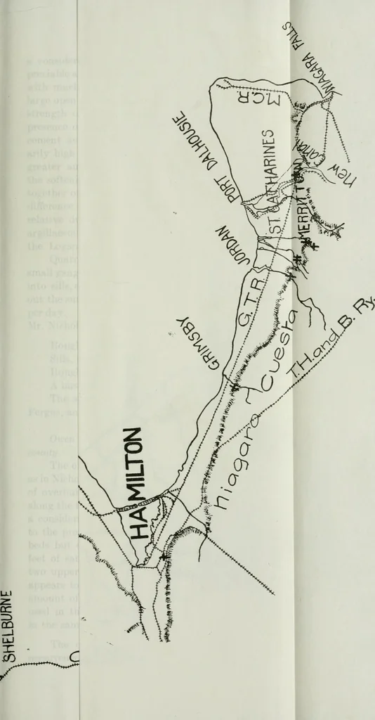 An illustration from ... Report on the building and ornamental stones of Canada, vol. I-V, 1912, leaf 274