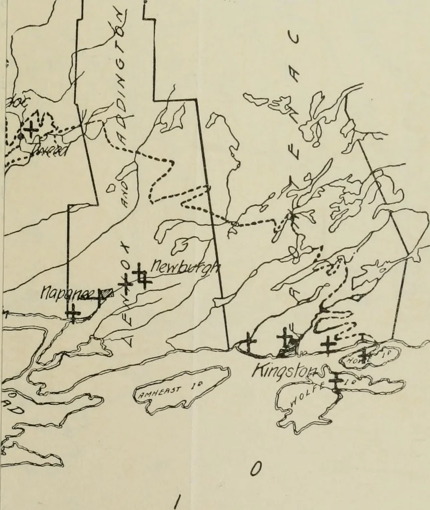 An illustration from ... Report on the building and ornamental stones of Canada, vol. I-V, 1912, leaf 330