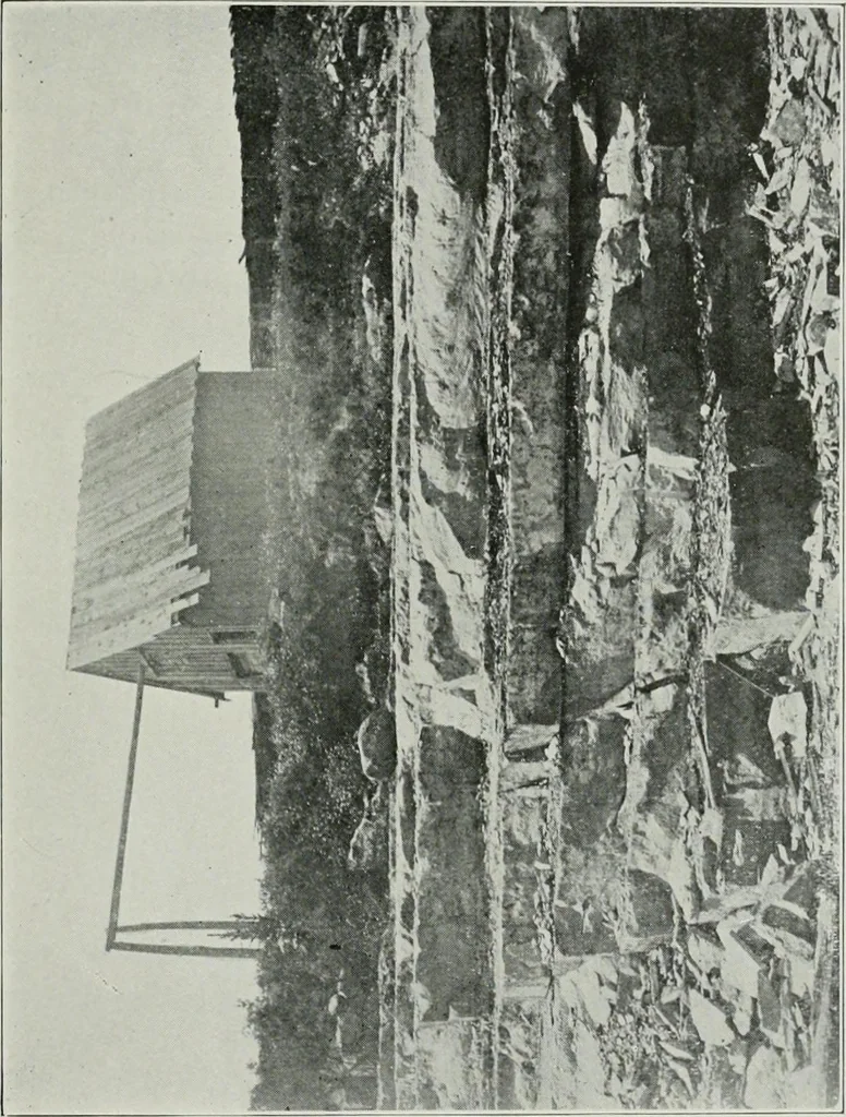 An illustration from ... Report on the building and ornamental stones of Canada, vol. I-V, 1912, leaf 366