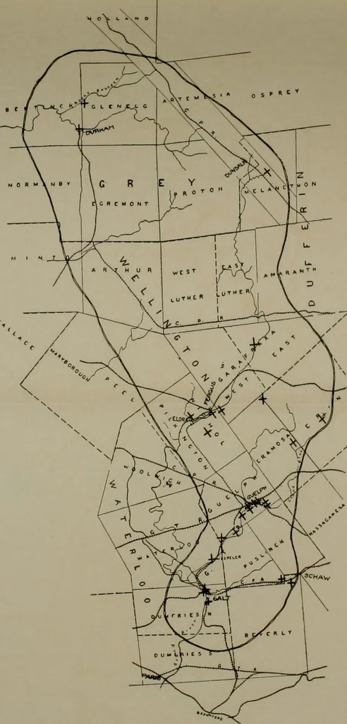 An illustration from ... Report on the building and ornamental stones of Canada, vol. I-V, 1912, leaf 417