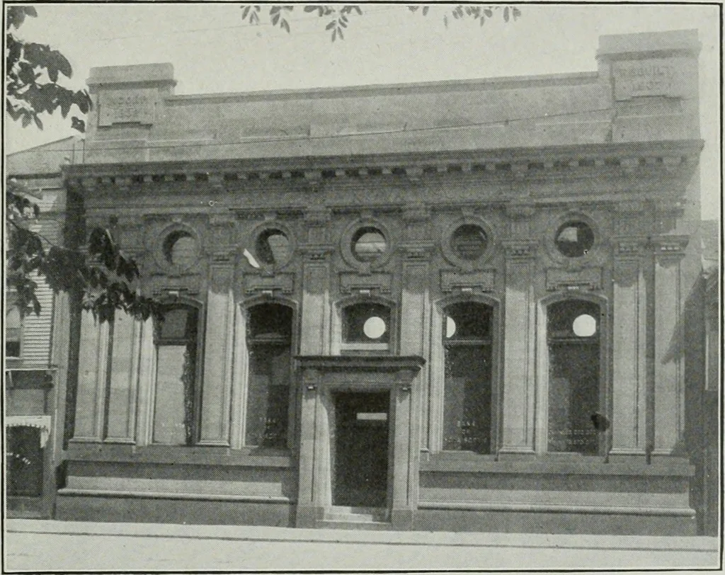 An illustration from ... Report on the building and ornamental stones of Canada, vol. I-V, 1912, leaf 106
